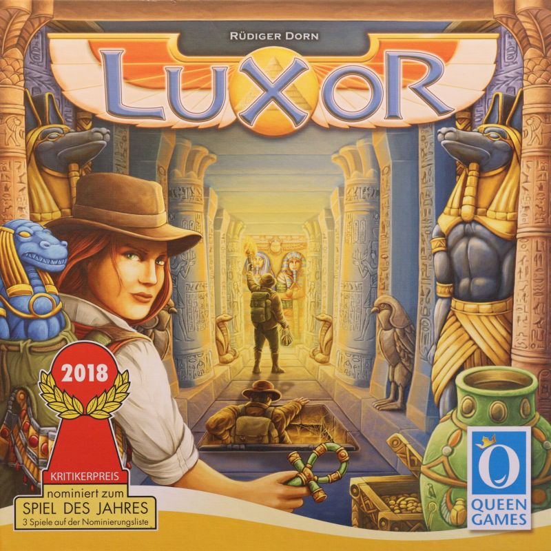 Luxor Cover des Brettspiels 'Luxor'